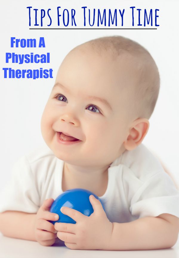 Tips For Tummy Time - From A Physical Therapist - Pink Oatmeal