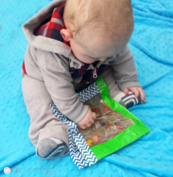 DIY Sensory Bag Play