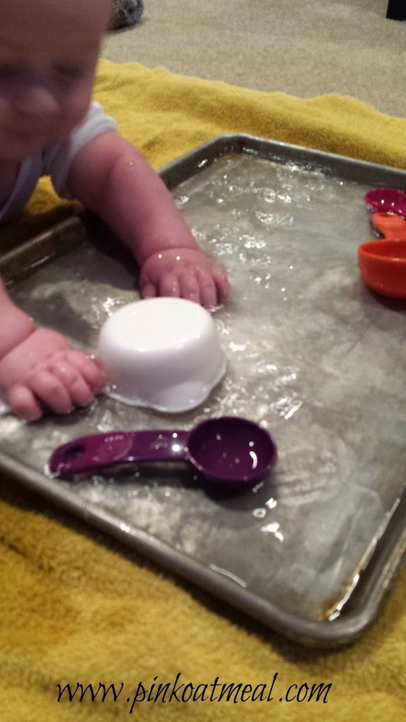 Activity Table For Baby - A Physical Therapist Favorite - Pink Oatmeal