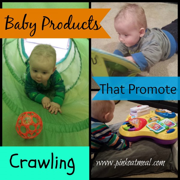 Baby Products That Promote Crawling Pink Oatmeal