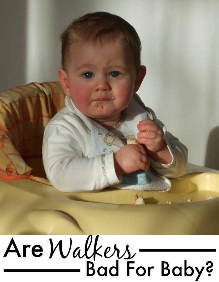 Are Walkers Bad For Baby? Pink Oatmeal