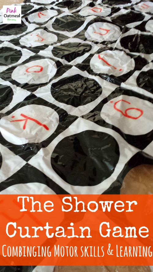 The Shower Curtain Game - Combining Motor Skills & Learning