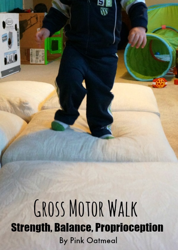 Gross Motor Walk - Pink Oatmeal