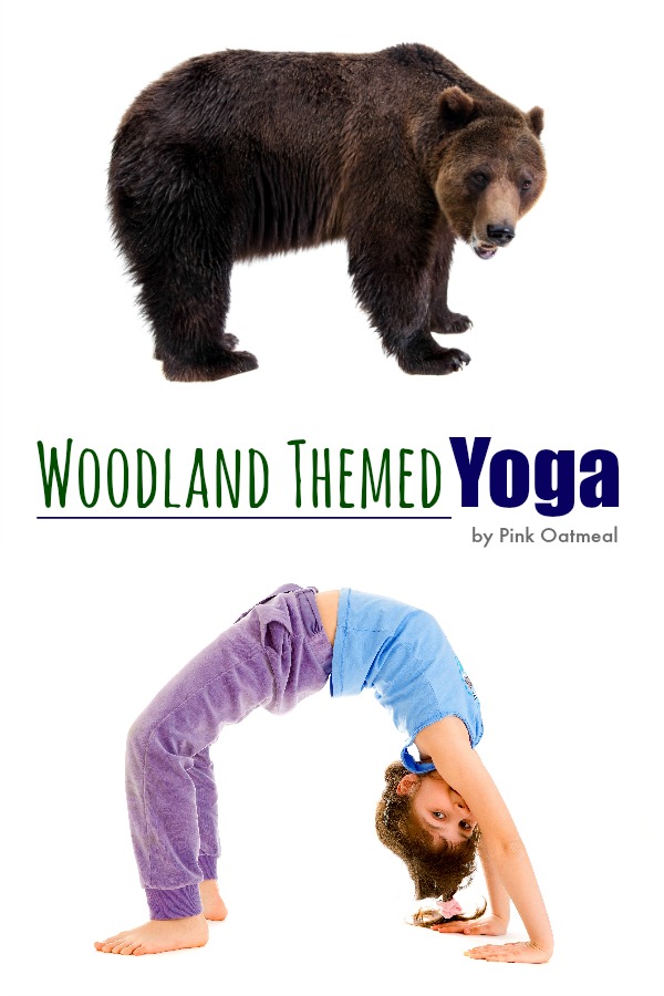 Woodland Themed Yoga - Pink Oatmeal