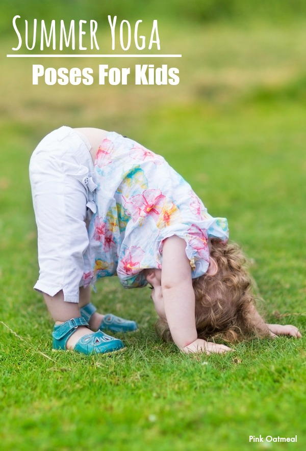 Summer Yoga Poses For Kids - Pink Oatmeal