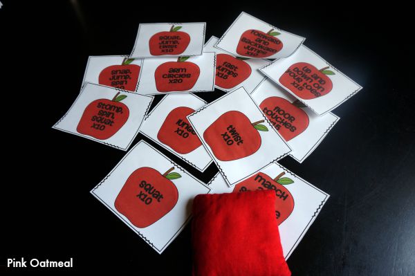 Apple Toss Apples - Pink Oatmeal