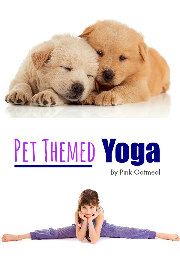 Pet Themed Yoga - Pink Oatmeal