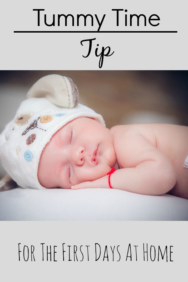 Tummy Time Tip - Pink Oatmeal