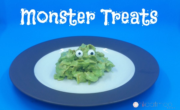 Monster Treats - Pink Oatmeal