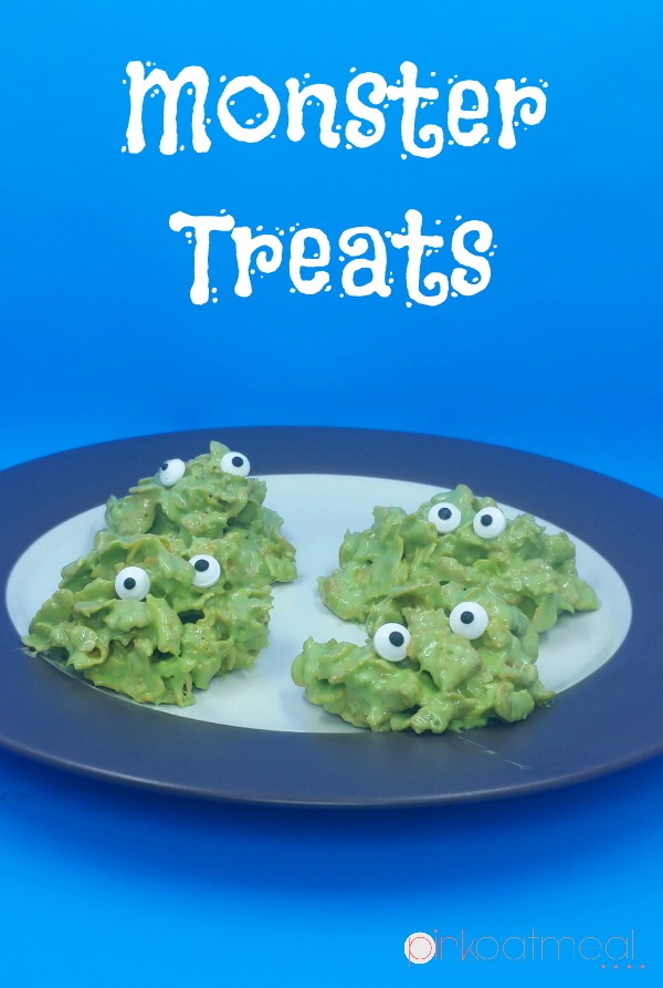 Monster Treats - Pink Oatmeal