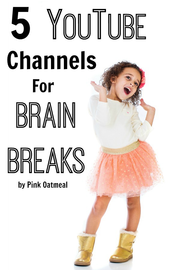 5 YouTube Channels For Brain Breaks. Number 2 looks interesting! Perfect for a education setting or at home! 