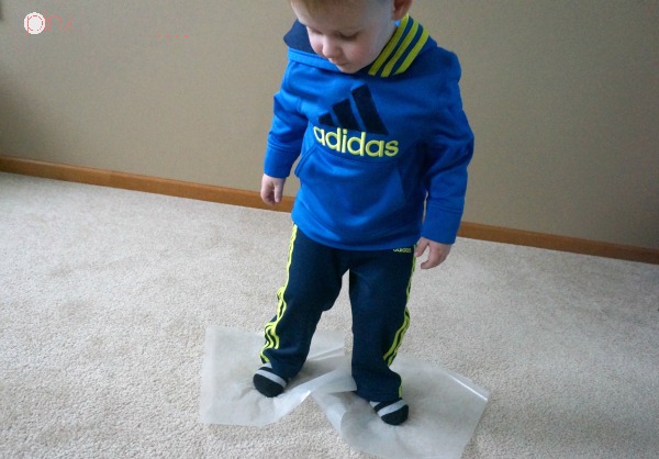 Ice skating is a great balance and kids core exercise. It's a great kids activity for the indoors. A fun winter themed activity for kids!