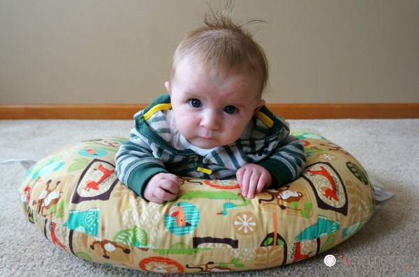 Tummy Time On Boppy