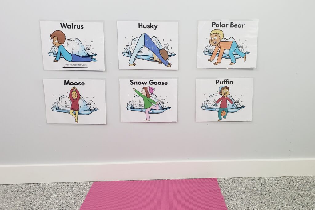 Arctic Themed Yoga