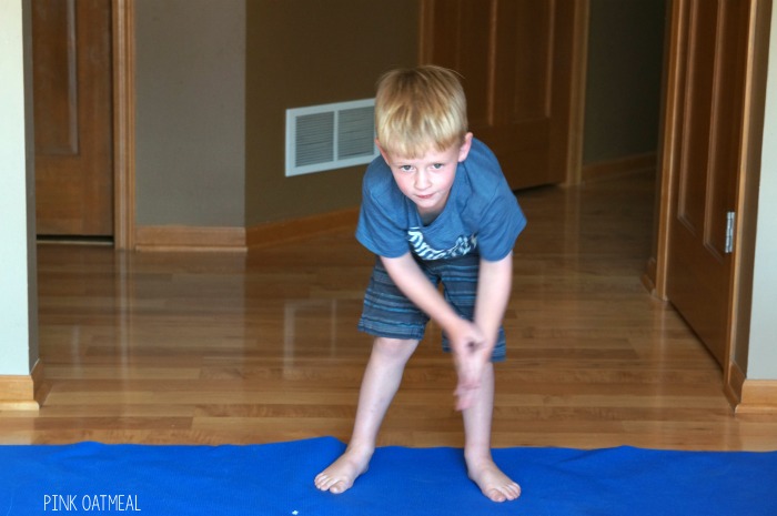 Alphabet activities! Alphabet yoga is an awesome way to add physical activity to your home, classroom or therapy. The kids are so engaged with each letter and it is SO MUCH FUN! Alphabet yoga is awesome for the classroom, morning meeting, physical education, PT, OT, SLP or at home!