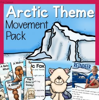 Arctic Themed Gross Motor Play Ideas - Pink Oatmeal