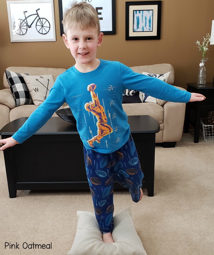 Balance Exercises For Kids - Standing on an unstable surface. 