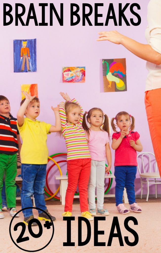 Brain breaks for the classroom are a must! Themed brain breaks make them more fun and easy to incorporate into the classroom at any time. Stepping away from technology and moving is so important for children! #brainbreaks #classroom #yoga