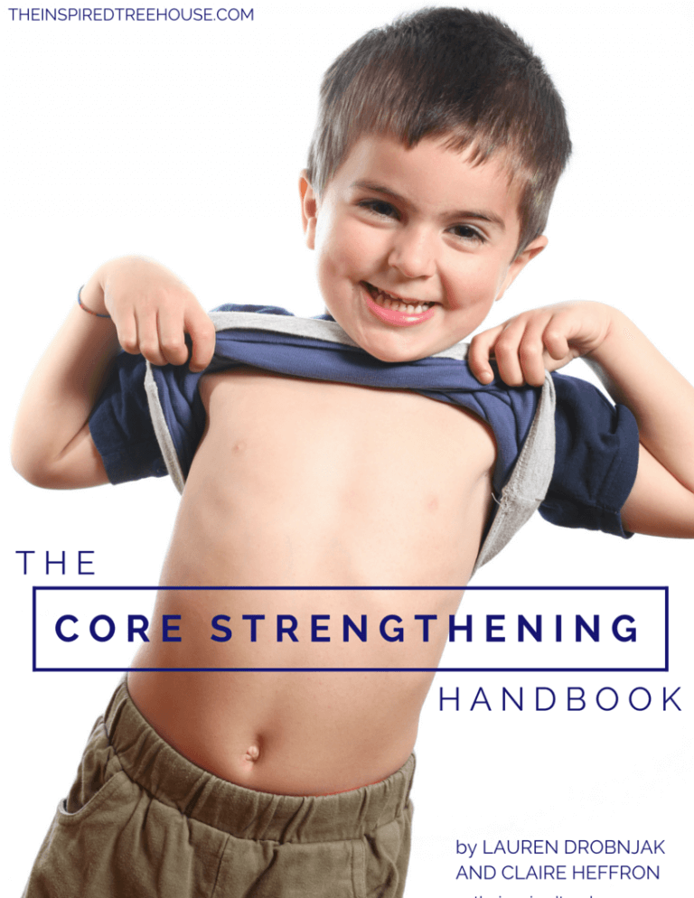 E-books for pediatric therapists -the core strengthening ebook