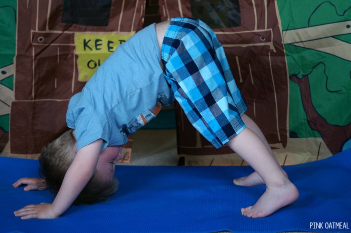 Camping Themed Yoga Pose Ideas