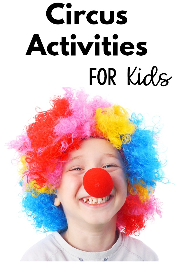 Circus Themed Activities For Kids - A great selection of relays, gross motor, and fine motor activities that all have a circus theme. These are great for a preschool circus theme or carnival theme.!