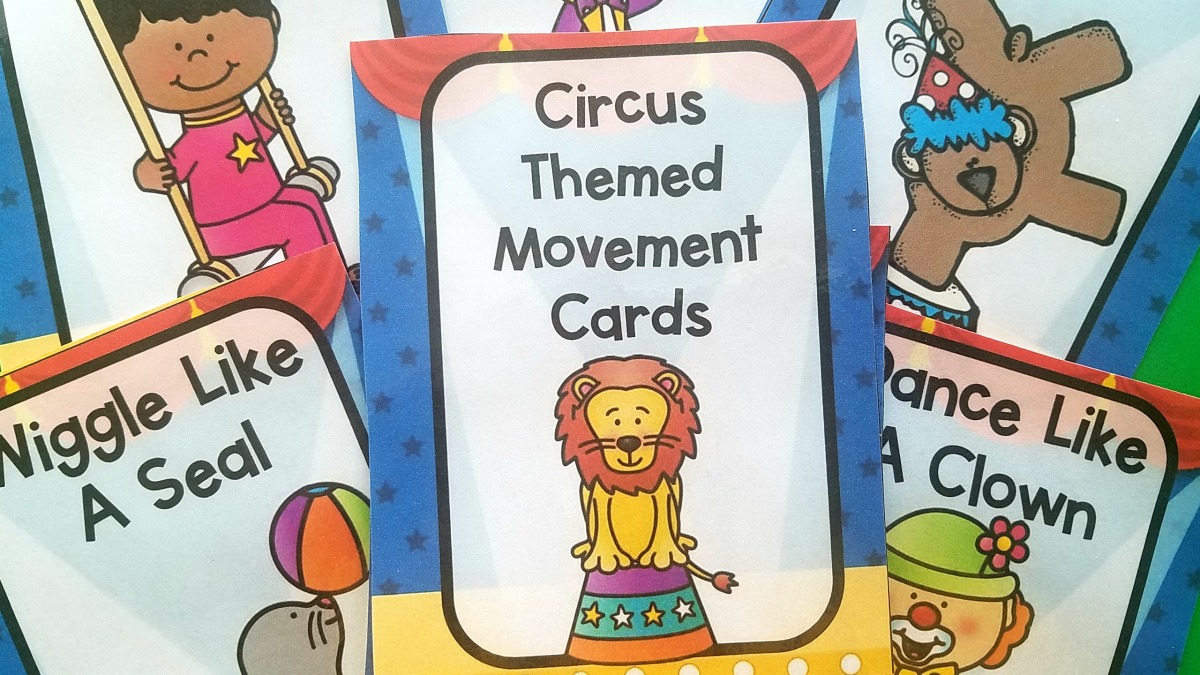 Brain Break Cards from Pink Oatmeal