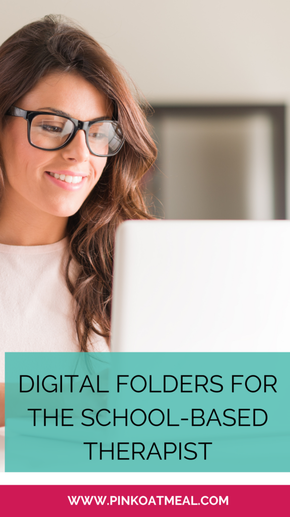 Setting up digital folders and documentation for school-based physical therapists and school-based occupational therapists.