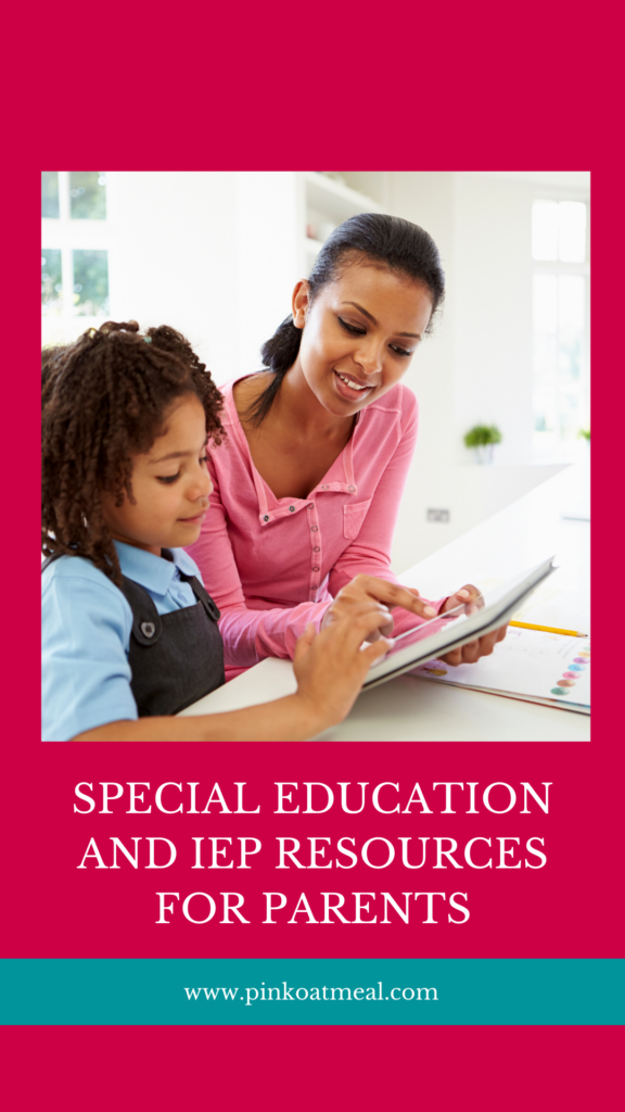 IEP resources for parents
