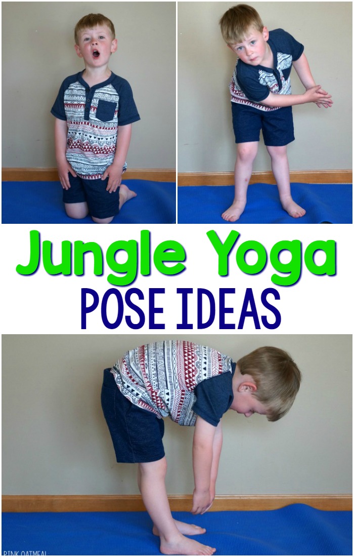 Jungle yoga is perfect for brain breaks for the classroom, therapy, in conjunction with a jungle unit or a jungle theme. Use these at home with your animal lover!