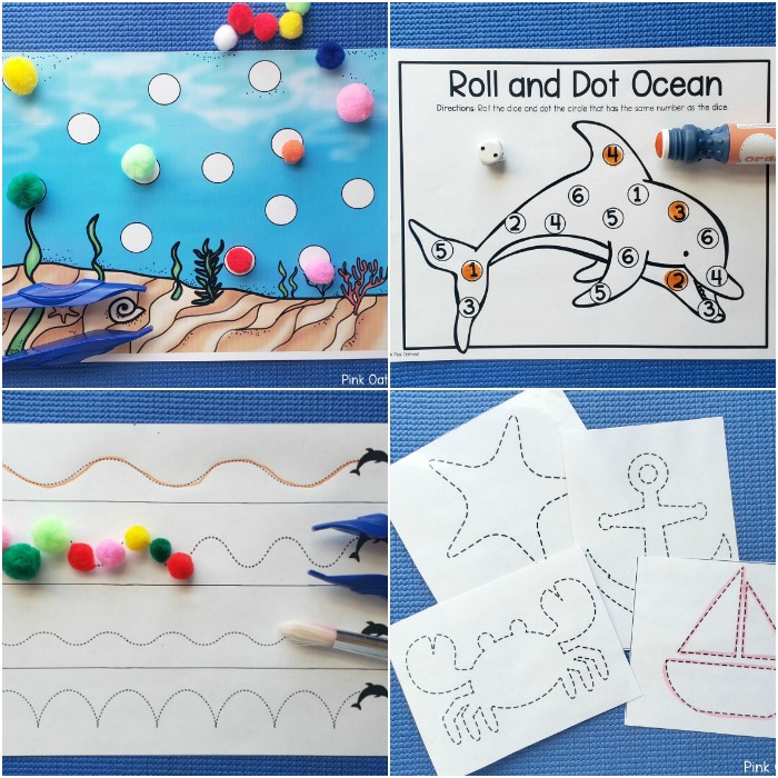 Ocean Fine Motor Activities