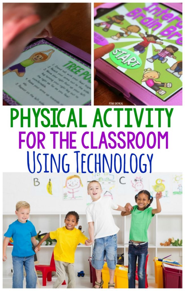 Fun ways to incorporate physical activity in the classroom using technology available in classrooms. Brain breaks for an entire class, individuals or small groups! Really great ideas plus some games and interactive ways to move!