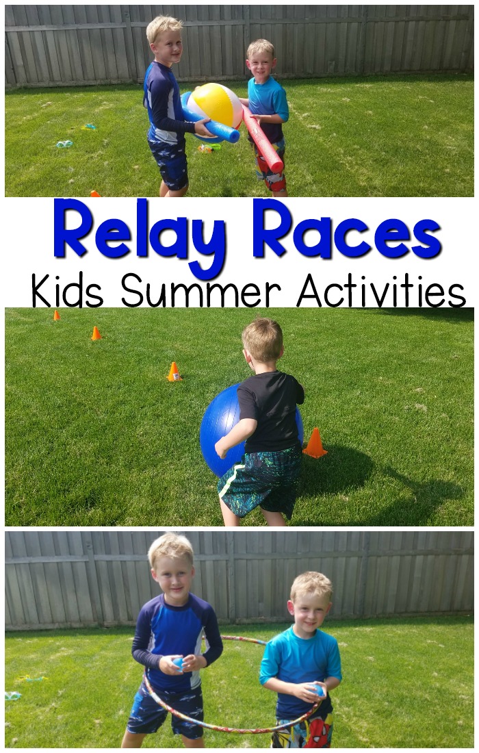 Relay Races For Kids. Ideas for fun and unique relay races that are perfect for your family gatherings, camp, field day, physical education, therapies or camps! 