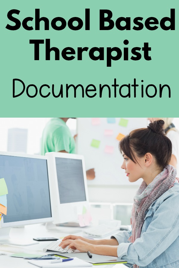 School Based Physical Therapy Documentation and School Based Occupational Therapy Documentation Resources and Ideas