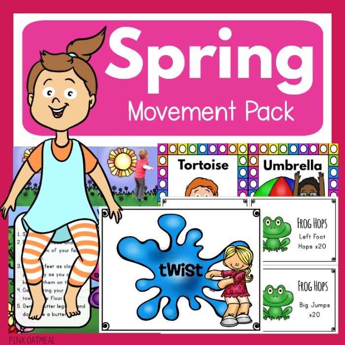 Spring Themed Sensory Path and Motor Path Printables - Pink Oatmeal Shop