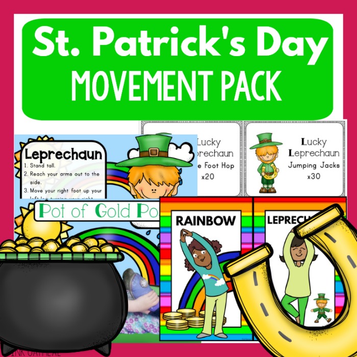 St Patrick's Day Yoga for Kids