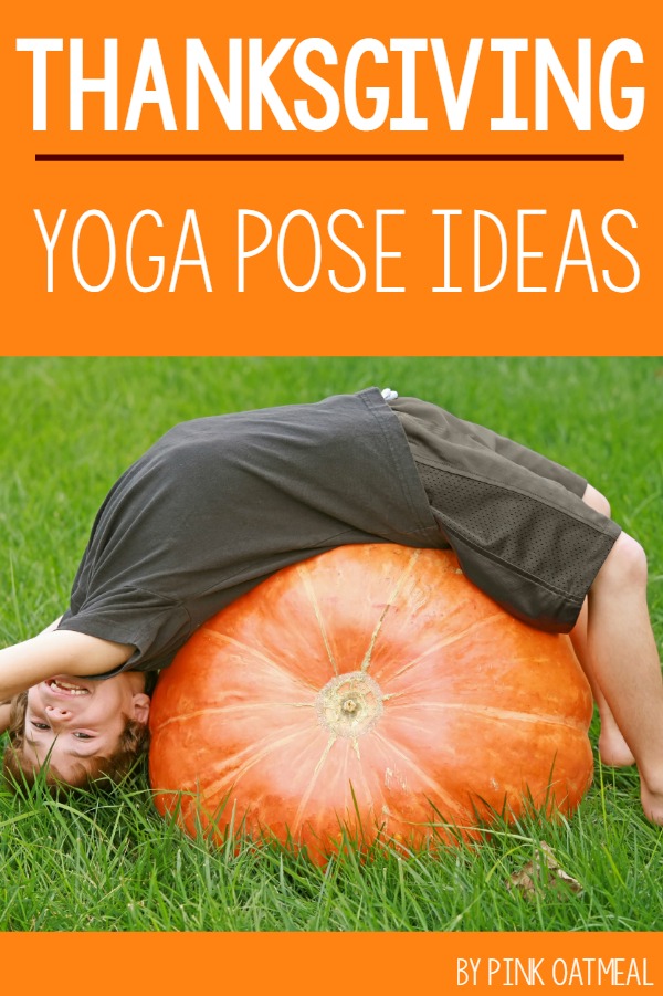 Thanksgiving Gross Motor. Kids yoga with a Thanksgiving theme is perfect for gross motor, sensory, and increased concentration all in one. All the benefits of kids yoga with a fun theme!