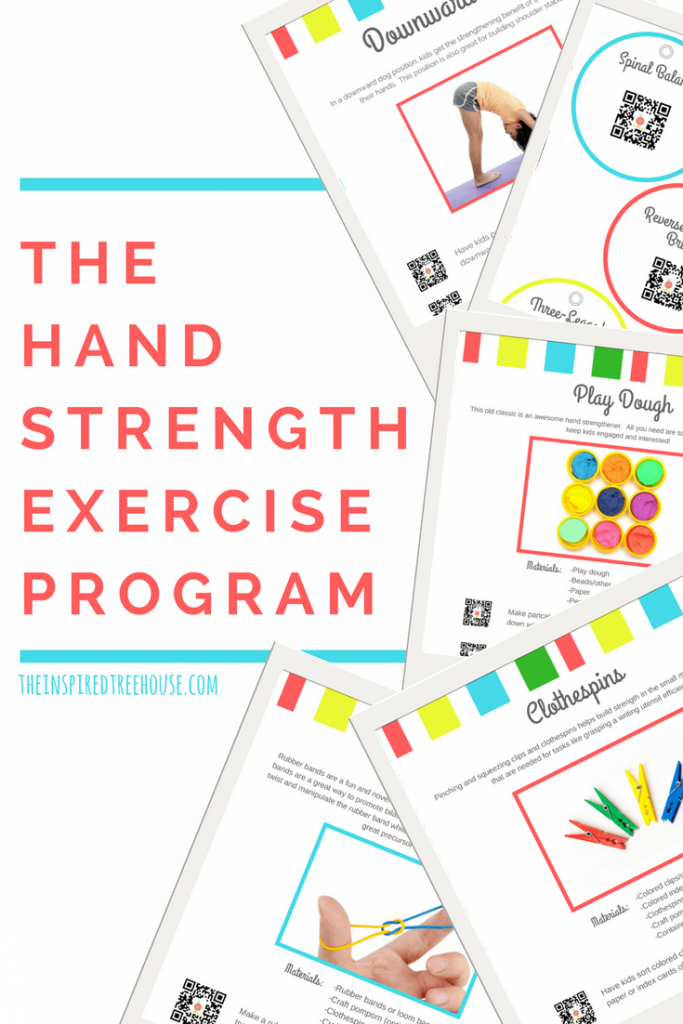 E-books for pediatric therapist - The Hand Strengthening Ebook