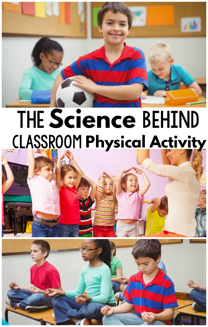 Tons of research articles about the need for classroom physical activity.  This includes brain breaks, cognition, classroom yoga and more!  #brainbreaks #education #research