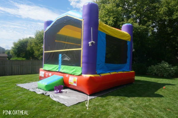 Transportation Party Bounce House