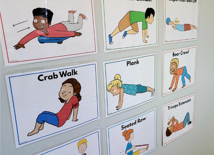 Creative Upper Body Exercises For Kids Pink Oatmeal