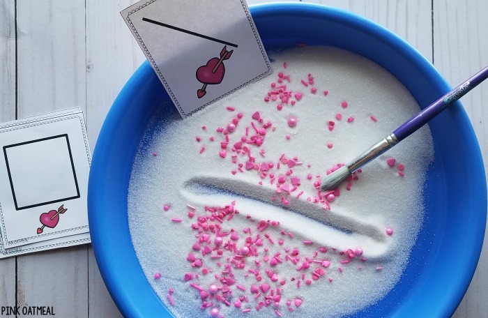 Valentine's Day Fine Motor Activities that are perfect for preschool or kindergarten. These fun Valentine's Day fine motor activities could easily be incorporated into occupational therapy as well. A fun way to work on fine motor skills! 