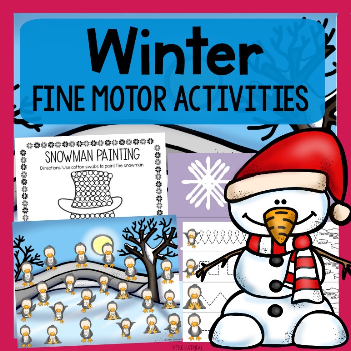 Winter Fine Motor Activities