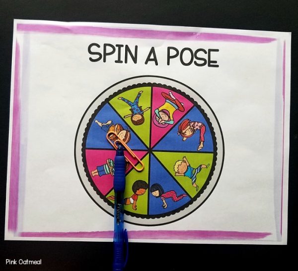 Yoga Games For Kids of All Ages Pink Oatmeal