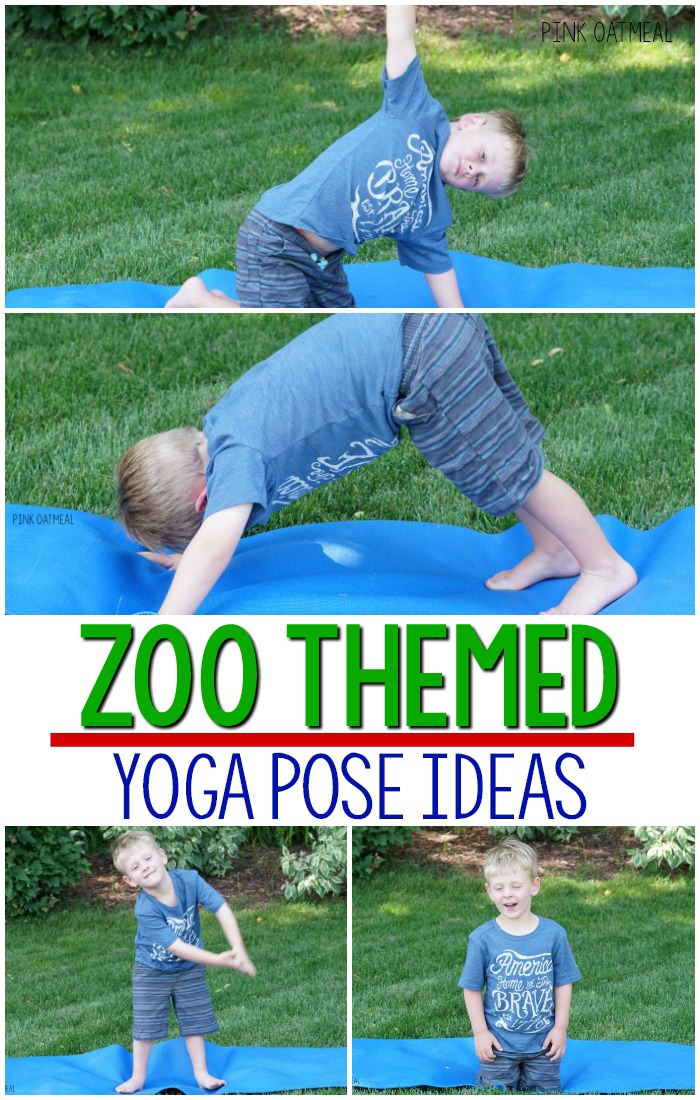 70 Fun and Easy Printable Yoga Poses for Kids — My Teaching Cupboard