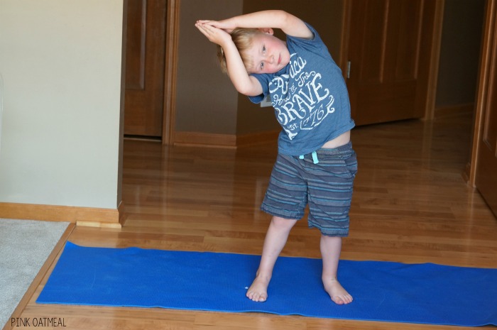 Alphabet activities! Alphabet yoga is an awesome way to add physical activity to your home, classroom or therapy. The kids are so engaged with each letter and it is SO MUCH FUN! Alphabet yoga is awesome for the classroom, morning meeting, physical education, PT, OT, SLP or at home!